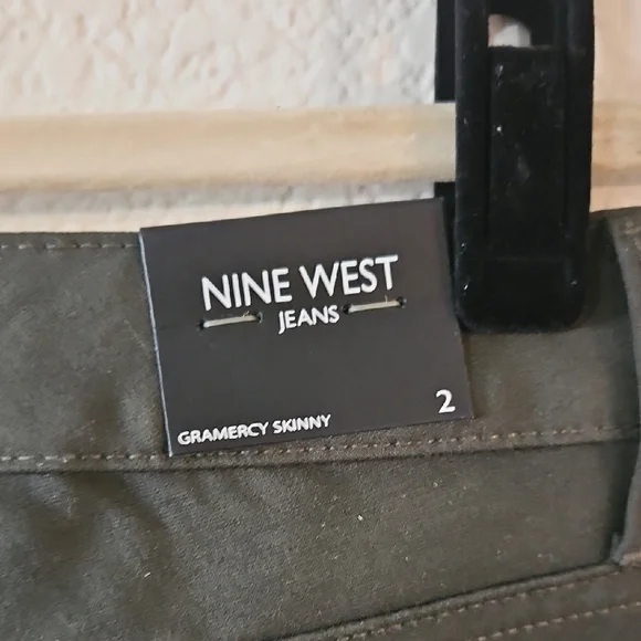 Nine West Forest Grammercy Sprucewood Skinny Pant - 2 - Picture 4 of 5